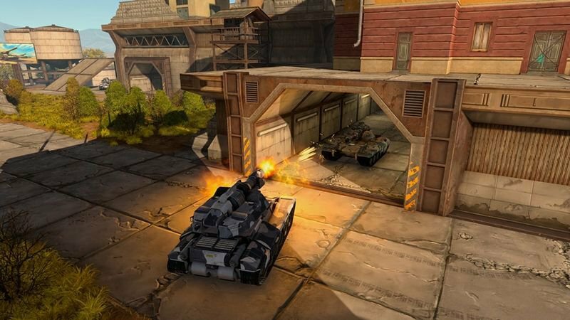 Неплохая графика для игра весом в 1 Гб